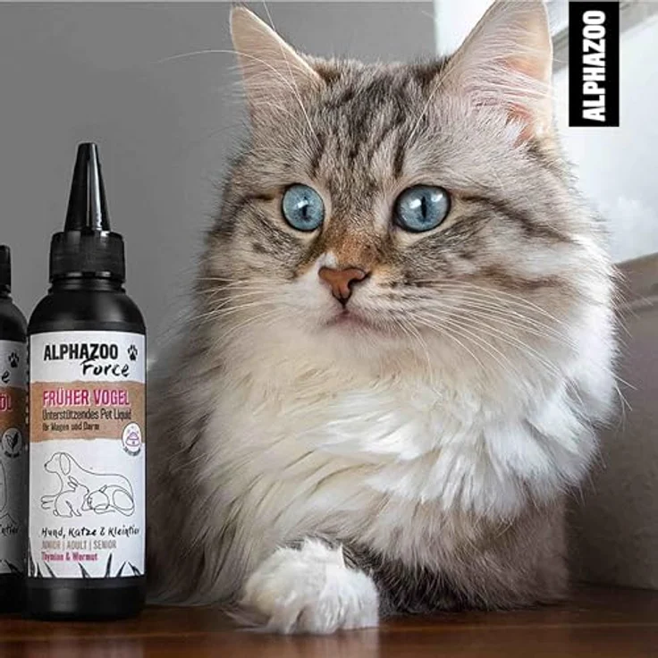 ALPHAZOO Darmonie Liquid für Hunde, 100 ml, natürliches Entwurmungsmittel zur Unterstützung der Verdauung und des Magen-Darm-Trakts – Bild 5
