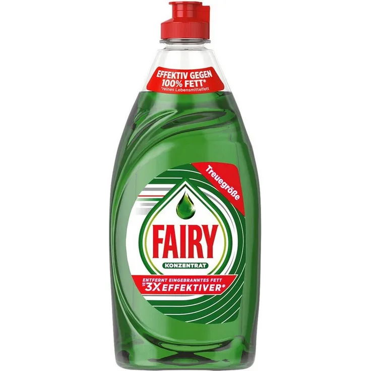 Fairy Original Geschirrspülmittel, Konzentrat zur Fettentfernung, 520 ml, grün