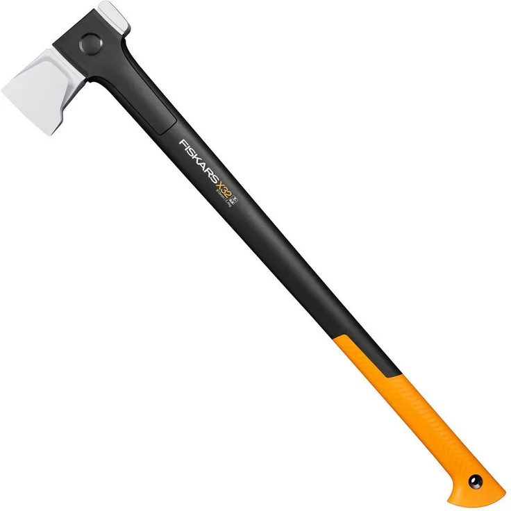 Fiskars Axt Spaltaxt X32 L, FiberComp-Stiel, doppelt gehärtete Klinge