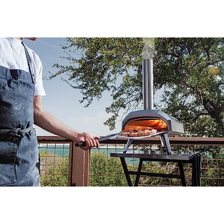 Ooni Pizzaofen Karu 12 UU-P29400 Outdoor, silber – Bild 5