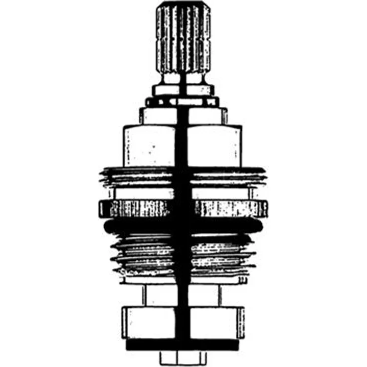 OTTO Spültischarmatur Kludi Hubkegel-Innenoberteil 752180000, 1/2" nach DIN EN 200 – Bild 2