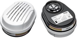 Dräger X-plore Atemschutzmaske, Kombi-Filter P3 Bajonett A1B1E1K1 Hg