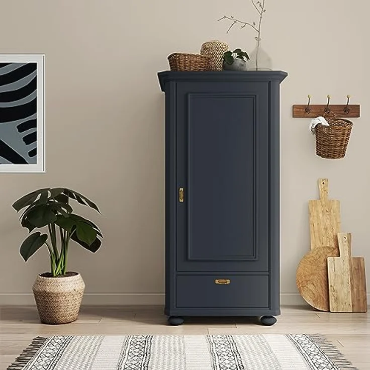MissPompadour Holzfarbe Blau mit Tinte, 2,5L Seidenmatte Möbelfarbe für Innen & Außen, witterungsbeständig und hohe Deckkraft – Bild 6