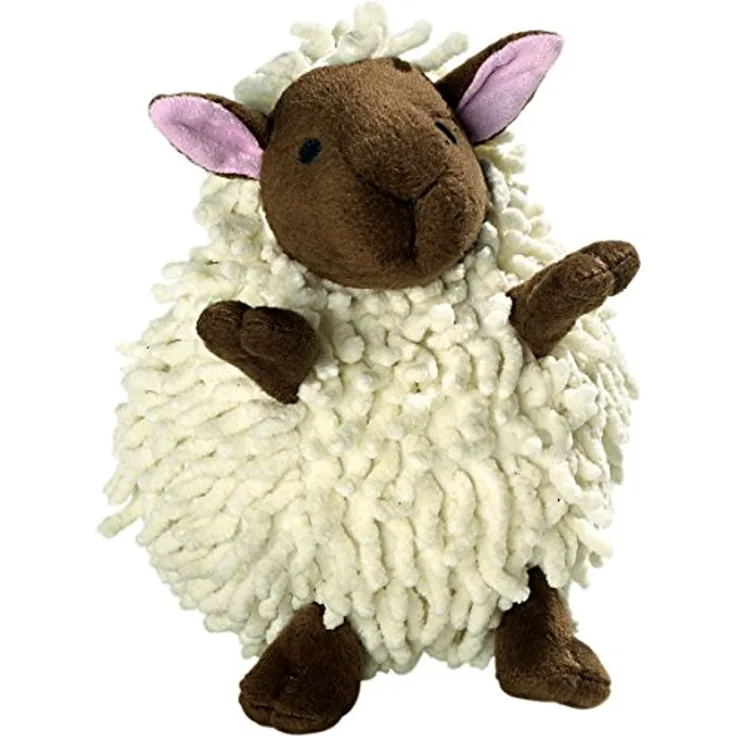 HUNTER SNUGLY Hundespielzeug, Plüschspielzeug, Kuscheln und Spielen, Schaf, Groß, 17 cm