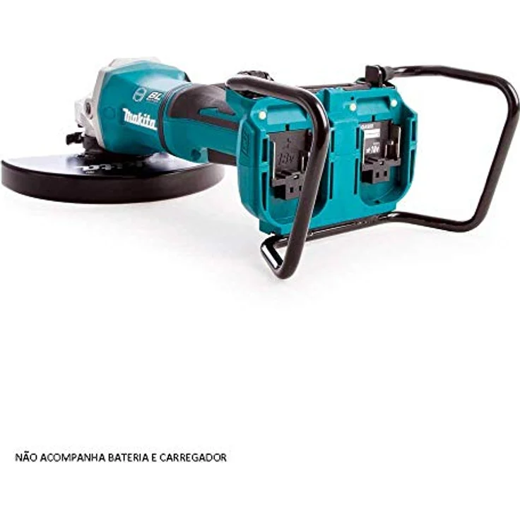 Makita DGA900Z Akku Winkelschleifer, 18 W, 36 V, Blau, L 230 mm Akku – Bild 4