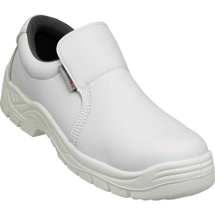ART.MaSter Kochschuhe BPWhite, Ergonomische Sicherheitsschuhe S1 zum Hineinschlüpfen, weiß, Größe 37
