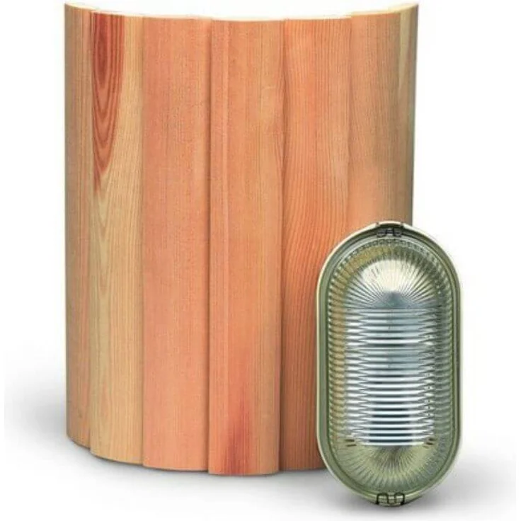 Finnsa® GmbH Saunaleuchte Eckleuchte Finnsa, moderne Saunabeleuchtung mit Verblendschirm, E 14 Fassung bis 40 Watt, geeignet bis 115° C