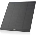 Zeiss Solar Panel Pro, Solarmodul mit 12W Nennleistung, wetterfest, integrierter 37 Wh Li-Ion-Akku, 6V-12V kompatibel, inkl. Halterung und 5m Anschlusskabel.