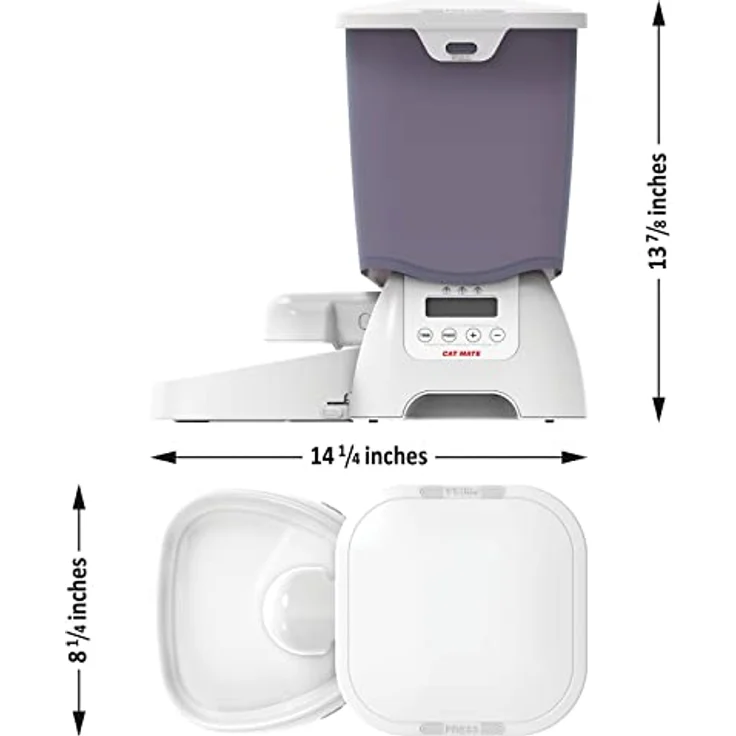 Cat Mate C3000 (3 l), Futternapf – Bild 8