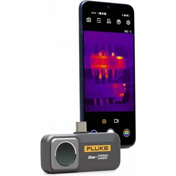 Fluke iSee, Wärmebildkamera für Android-Smartphones, 256 x 192 Pixel, Temperaturbereich bis 550 °C – Bild 6