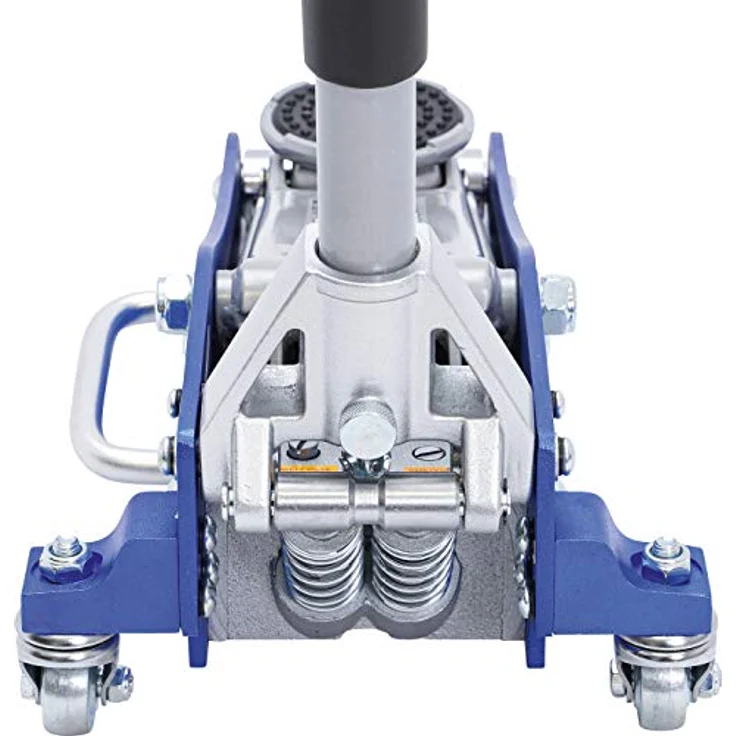 BGS 2897 Rangier-Wagenheber 1,5 t hydraulisch Aluminium-Stahl-Konstruktion Hydraulik mit Doppelhubkolben – Bild 4