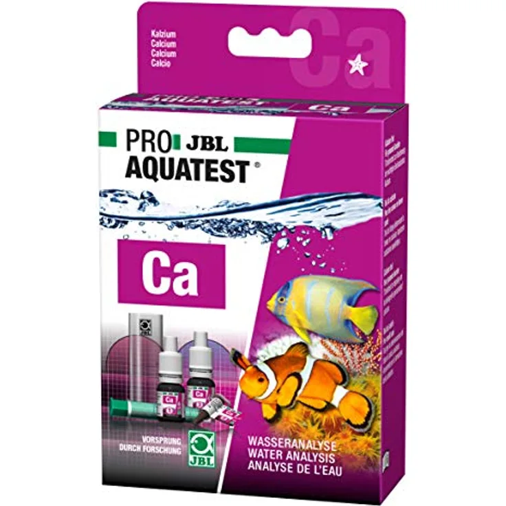 JBL Wassertest-Set, Für Meerwasser-Aquarien, ProAquaTest Ca Calcium