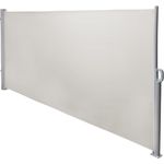 Normani Seitenmarkise Sicht- und Sonnenschutz, 180 x 300 cm, wetterbeständiges Polyestergewebe, einfache Montage