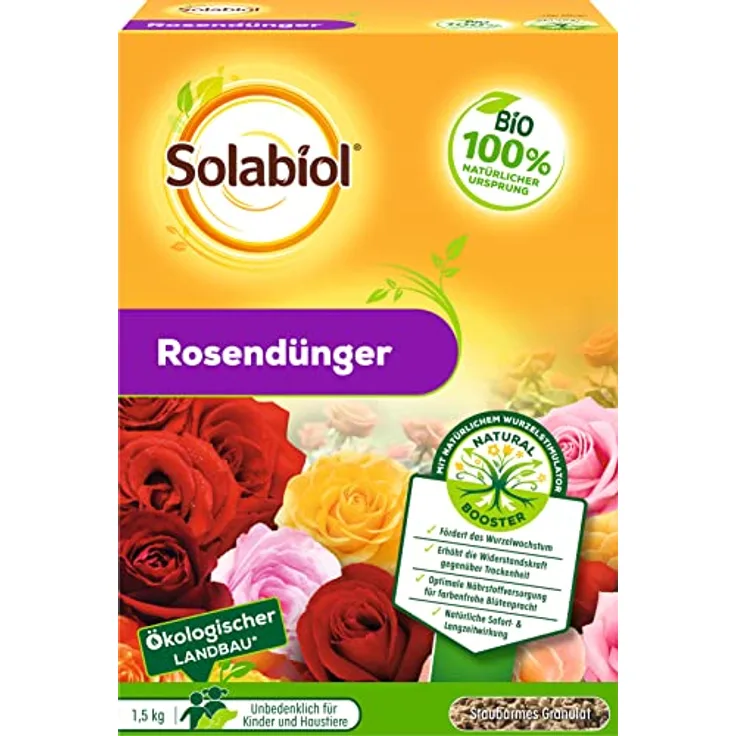 SBM Solabiol Rosendünger, 1,5 kg