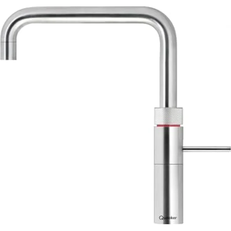 QUOOKER Fusion Square, Küchenarmatur mit COMBI+ Reservoir, Voll-Edelstahl, 7 Liter, inkl. 7 Jahre Garantie – Bild 1