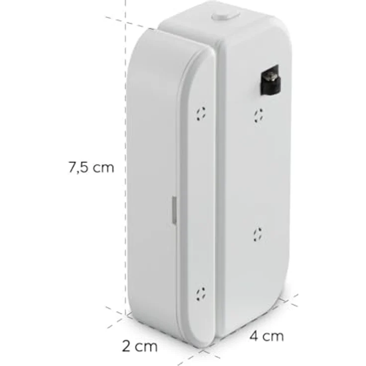 Hama WiFi Tür-Fenster-Kontakt (ohne Hub, Fenster--Tür-Sensor mit Magnetkontakt, Alarm-Benachrichtigung aufs Handy, 2,4GHz, App, Batterie-Betrieb) WLAN Fensteralarm-Türalarm – Bild 5