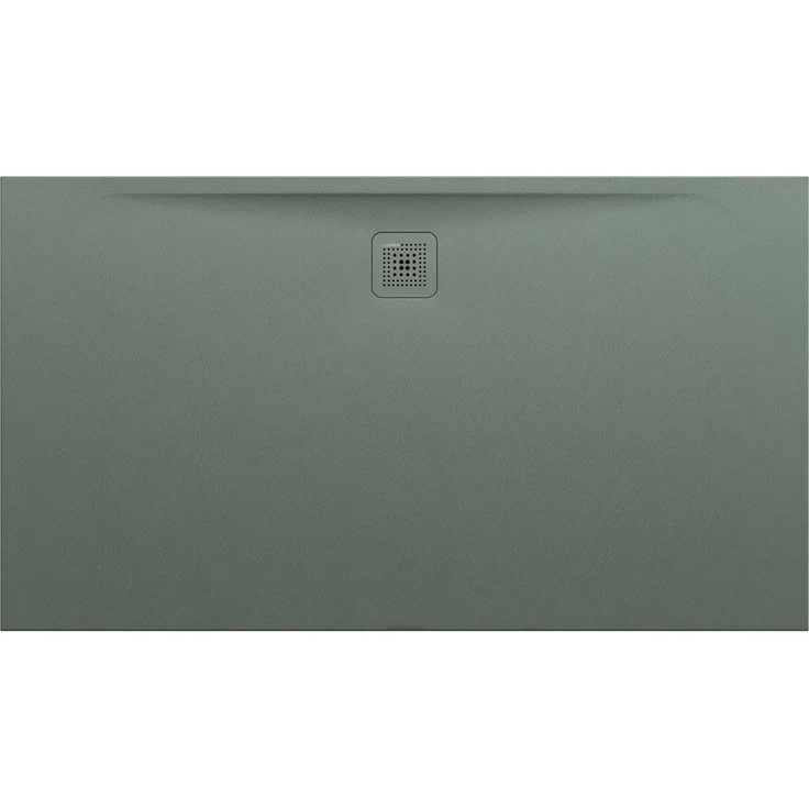 Laufen Pro Duschwanne, superflache Duschwanne 1600x900x33mm, antibakteriell und rutschhemmend in Betongrau