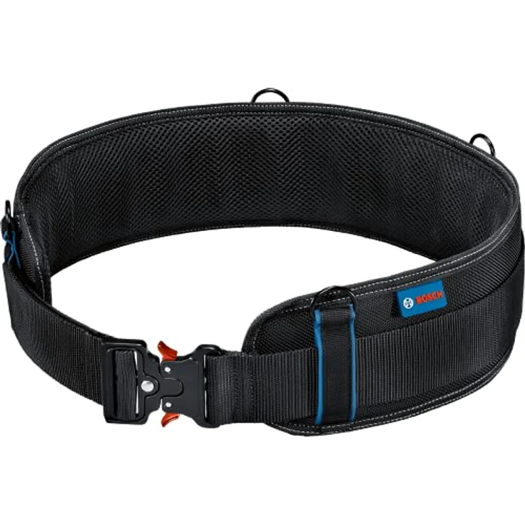 Bosch Professional Werkzeuggürtel 108, ergonomischer Gürtel mit gepolstertem Gürtelfutter, Länge: 1.250 mm – Bild 1