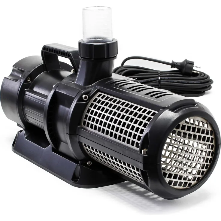 SunSun CET-30000 SuperECO Teichpumpe 28.000 l/h / 400 W, energiesparende Filterpumpe, Bachlaufpumpe für Koiteiche, Umwälzpumpe, Gartenteichpumpe, blau