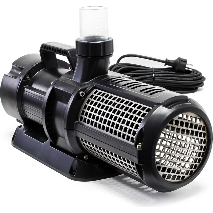 SunSun CET-30000 SuperECO Teichpumpe 28.000 l/h / 400 W, energiesparende Filterpumpe, Bachlaufpumpe für Koiteiche, Umwälzpumpe, Gartenteichpumpe, blau