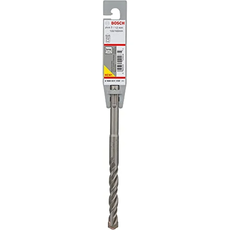 Bosch Professional Hammerbohrer SDS plus-3 (für Beton, 12 x 100 x 160 mm, Zubehör Bohrhammer) – Bild 2