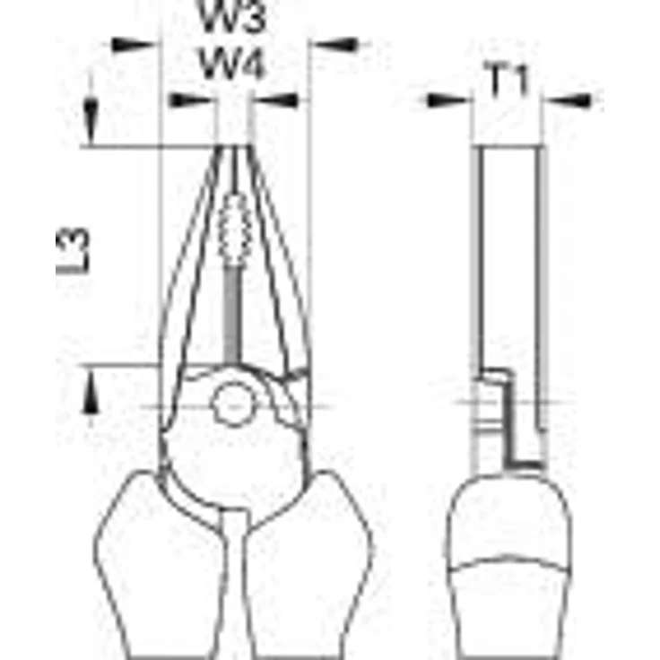 GEDORE 8250-180 VDE-Kraft-Kombinationszange mit Tauchisolierung 180 mm – Bild 3