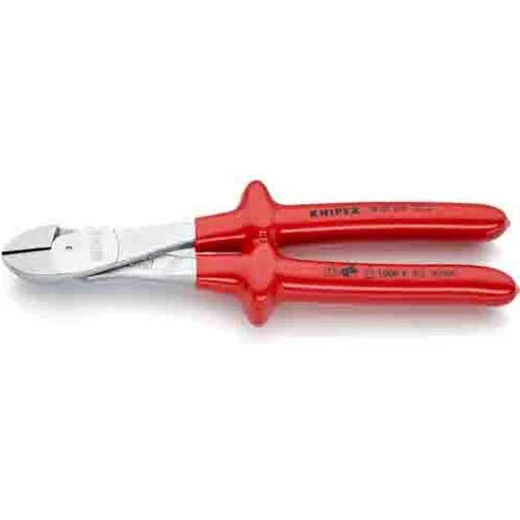 Knipex 74 07 VDE Seitenschneider 250 mm, Schneidleistung 4.6 mm, isoliert – Bild 2