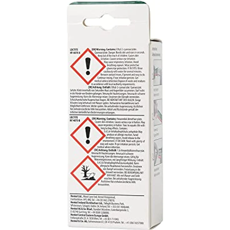 LOCTITE HY 4070, 2K-Kleber mit Hybridtechnologie, schnelle Fixierung dank Cyanacrylat-Komponente, temperaturbeständiger 2-Komponenten-Kleber für senkrechte Flächen, 1x11g – Bild 4