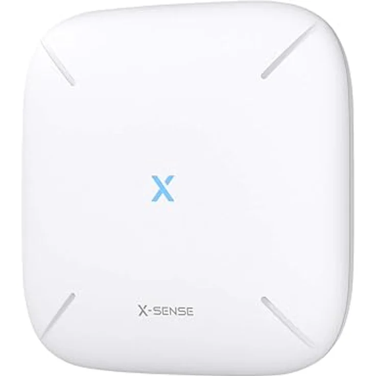 X-SENSE FS61 Smart Rauchmelder Komplett-Set, Basis + 6 Rauchmelder, weiß, 2,4-GHz-WLAN, Decken- und Wandmontage – Bild 3
