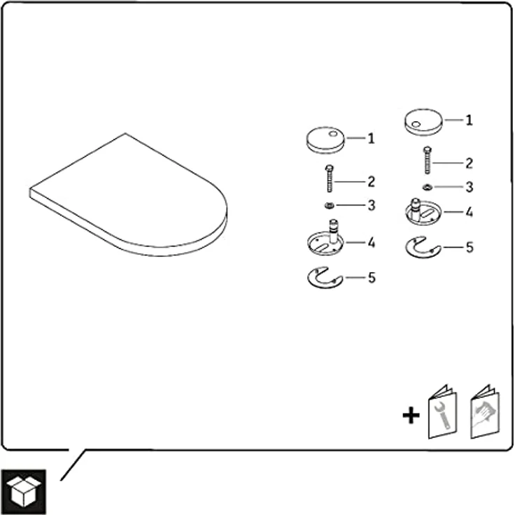 Duravit WC-Sitz Starck 3, Weiß, 43,1 cm x 37 cm x 4,3 cm mit Absenkautomatik und Edelstahlscharniere – Bild 13