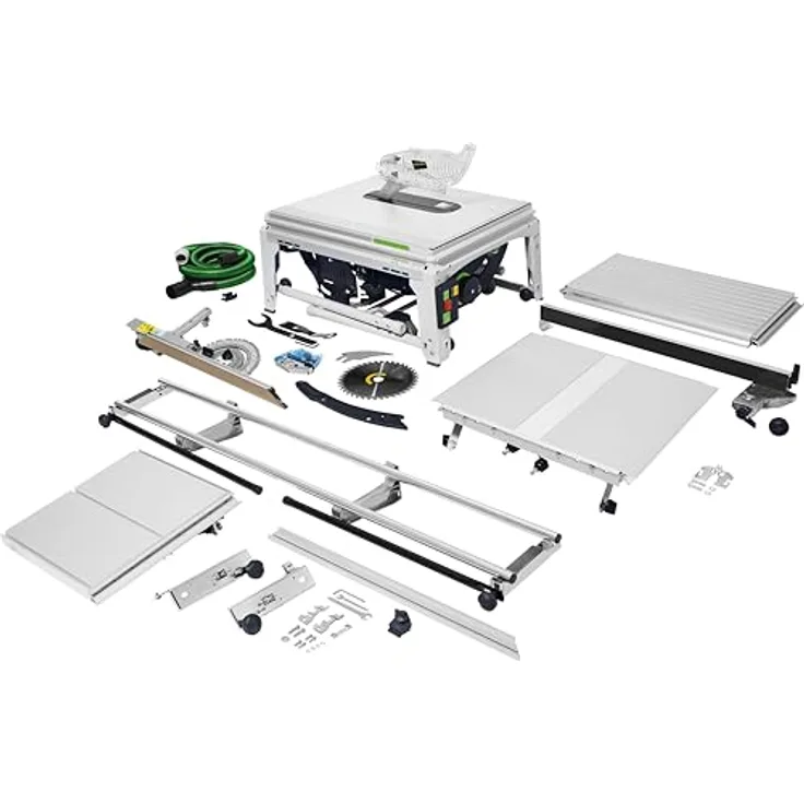 Festool TKS 80 EBS ST 840-Set, Tischkreissäge mit 2.200 W, SawStop-AIM-Technologie und 80 mm Schnitthöhe