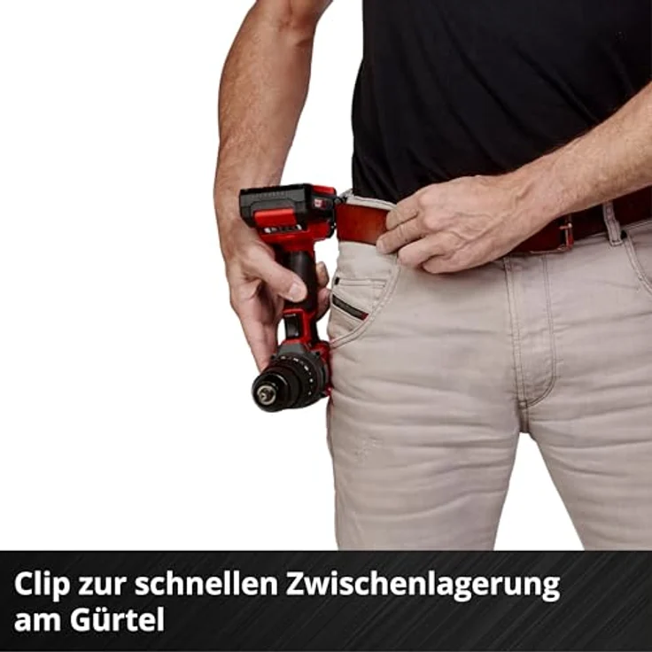 Einhell Akku-Schlagbohrschrauber TE-CD 18-2 Li-i (2x2,0 Ah) – Bild 10