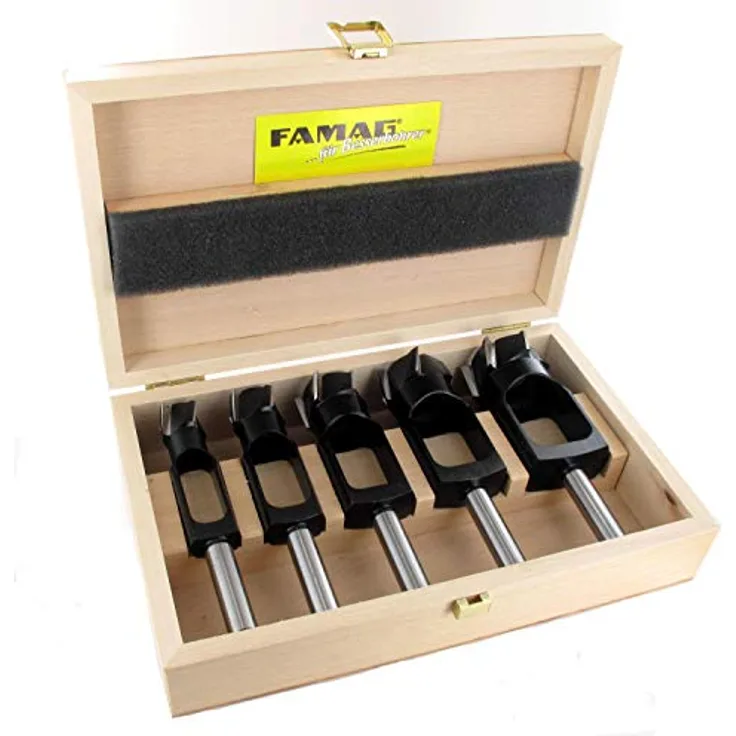 FAMAG Scheibenschneider-Satz WS 5-teilig, Metall, Durchmesser Ø15, 20, 25, 30, 35mm