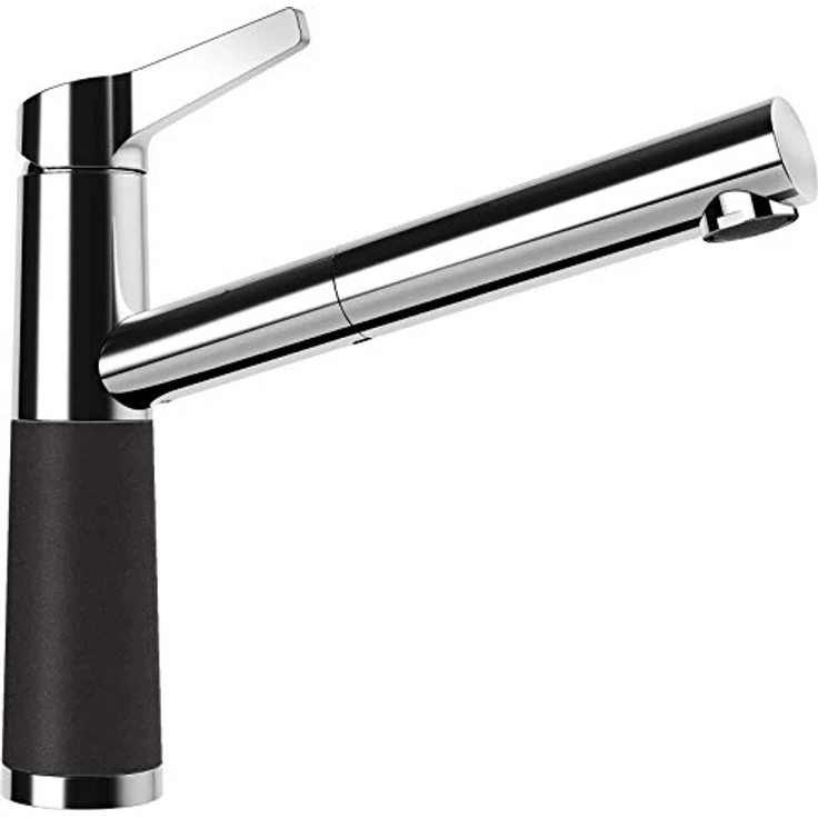 Schock Küchenarmatur SC-510 SB ND Niederdruck, ausziehbar, Rückflussverhinderer, 120° Schwenkbereich – Bild 1