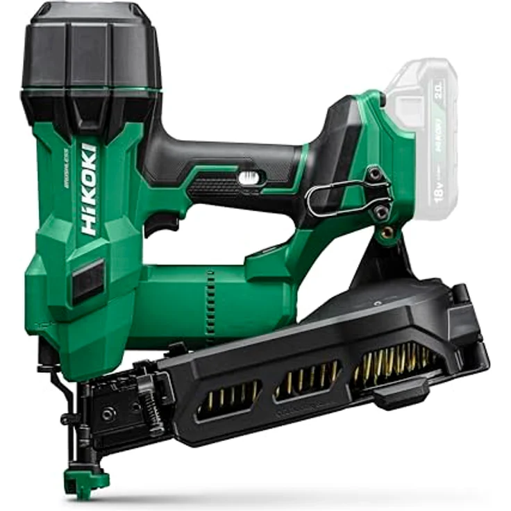 Hikoki NV1845DAW6Z, Kabelloser Trommelnagler 18V für Nägel 22-45mm ohne Akku und Ladegerät im HSC IV Koffer – Bild 1