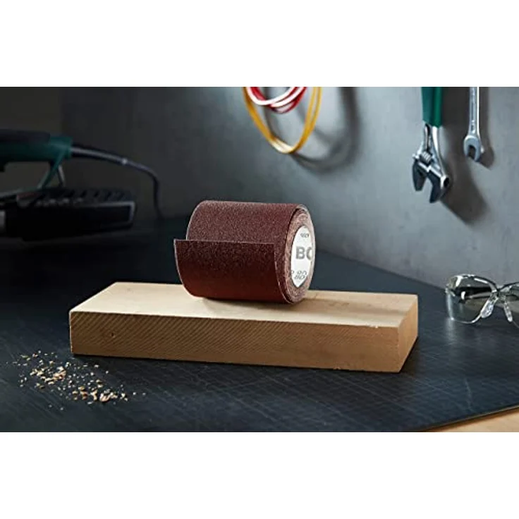 Bosch Professional Schleifrolle für Weichholz, Breite: 93 mm Länge: 5m Körnung 80 C410) - Preisvergleich – Bild 3