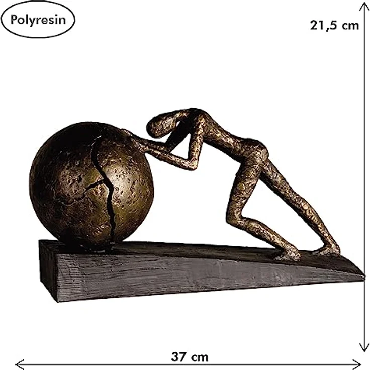 Casablanca Skulptur Dekofigur HEAVY BALL – Bild 8