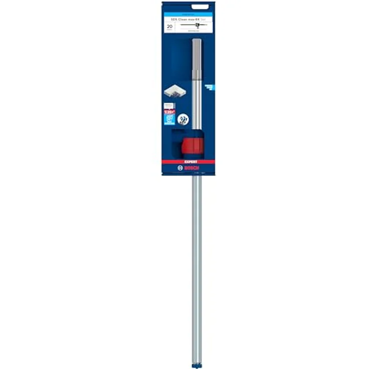Bosch EXPERT SDS Clean max-8X Hammerbohrer-Set (Ø 20,0 mm, Staubreduzierung, chemische Verankerungen) – Bild 2