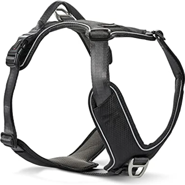 Wolters Geschirr Active Pro Comfort, Größe:45-52.5 cm, Farbe:schwarz/anthrazit – Bild 1