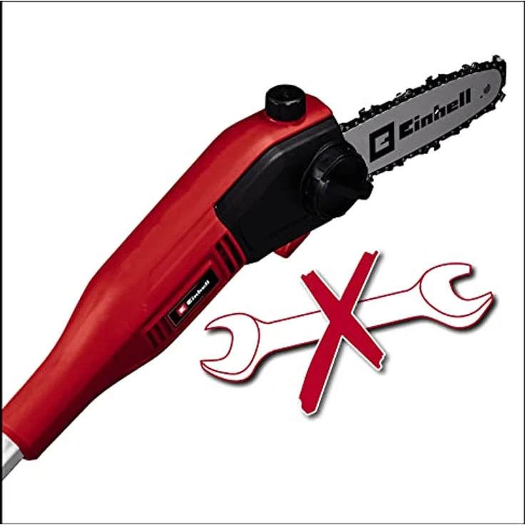 Einhell Elektro-Hochentaster GC-EC 7520 T (750 W, 18 cm Schnittlänge, 11 m/s max. Kettengeschwindigkeit, automatische Kettenschmierung) – Bild 5