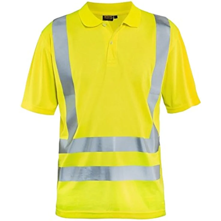 BLAKLÄDER® Warnschutz Shirt 3391, unisex, kurzarm, gelb, Größe XL, UV-Schutz, waschbar, EN ISO 20471 Kl. 2 – Bild 2