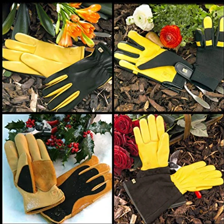 WAGNER Gold Leaf Gloves - Winter Touch - Damen - Gartenhandschuhe der Extraklasse, Hirschleder-Thermo Thinsulate, Ski-Dri-Membran-HTC Auszeichnung - 25304100 – Bild 5