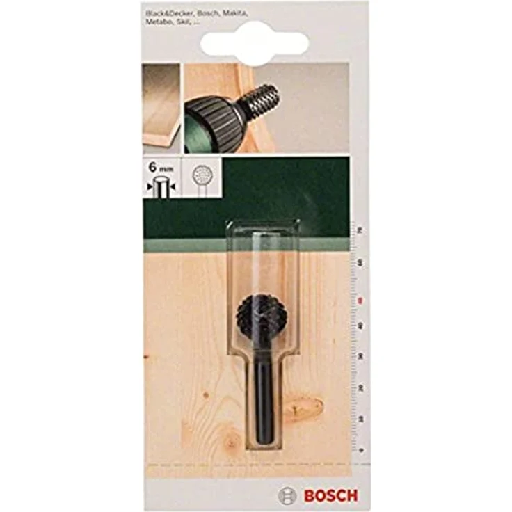 Bosch 2609255301, Spiralbohrer 1,5 cm x 48 mm für Holz, kompatibel mit UniversalImpact 800, PSB 650 RE, PSB 850-2 RE, Farbe Schwarz – Bild 1