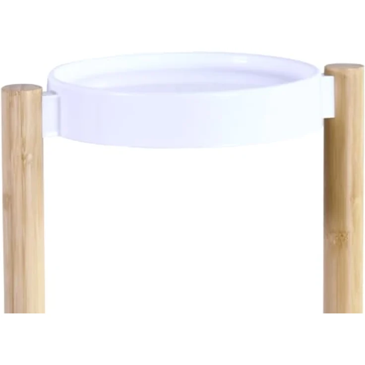 Kesper Blumenständer aus Bambus, FSC-zertifiziert, platzsparend, kratzfest und stabil, Maße: 480 x 420 x 780 mm – Bild 3