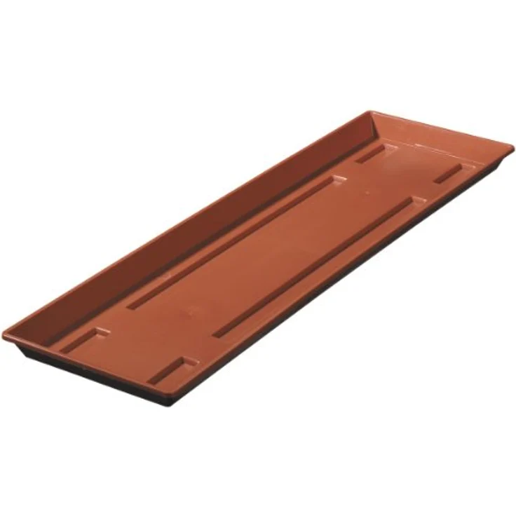 Geli Thermo Kunststoff-Untersetzer, gross, für Blumenkasten. – Bild 1