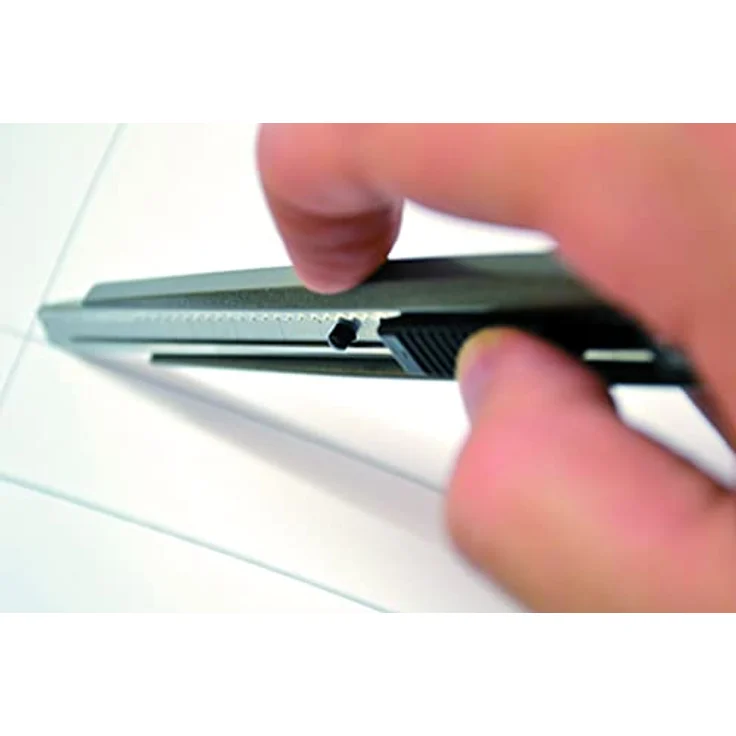 NT Cutter h1310547 EBusinessText A 300, 9 mm Metall, silber-schwarz – Bild 4