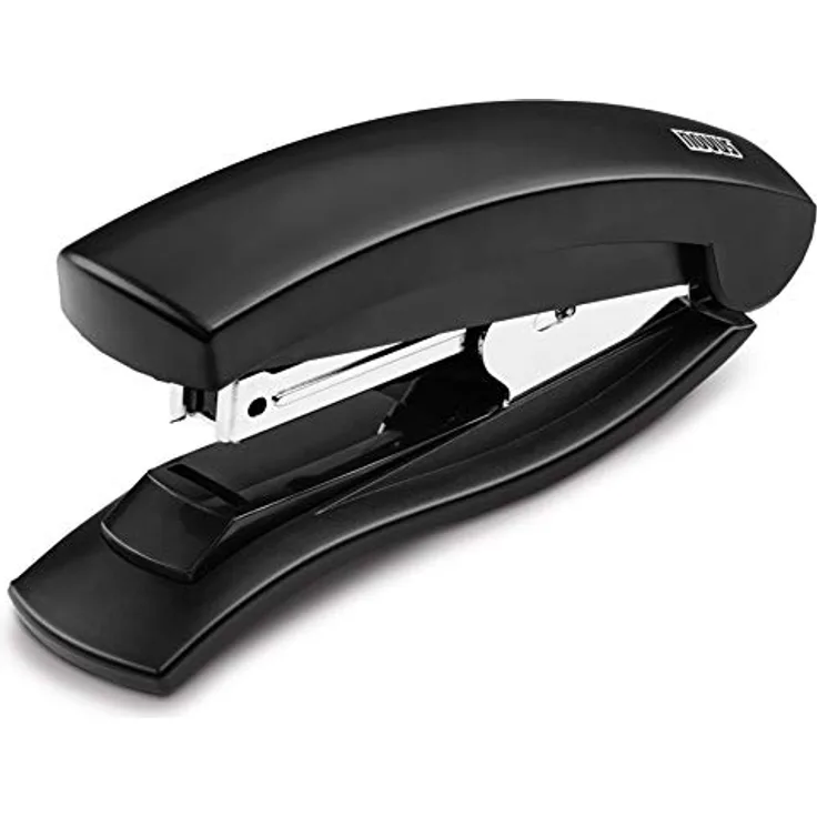 Novus C 3FC Flachheftgerät (30 Blatt Heftleistung, inkl. 200 Heftklammern,für Büro und Arbeitsplatz) schwarz