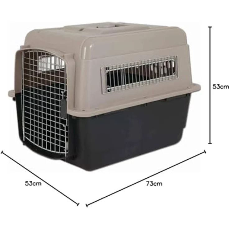 Home Kennel M: 73 53 53 cm weiß – Bild 3