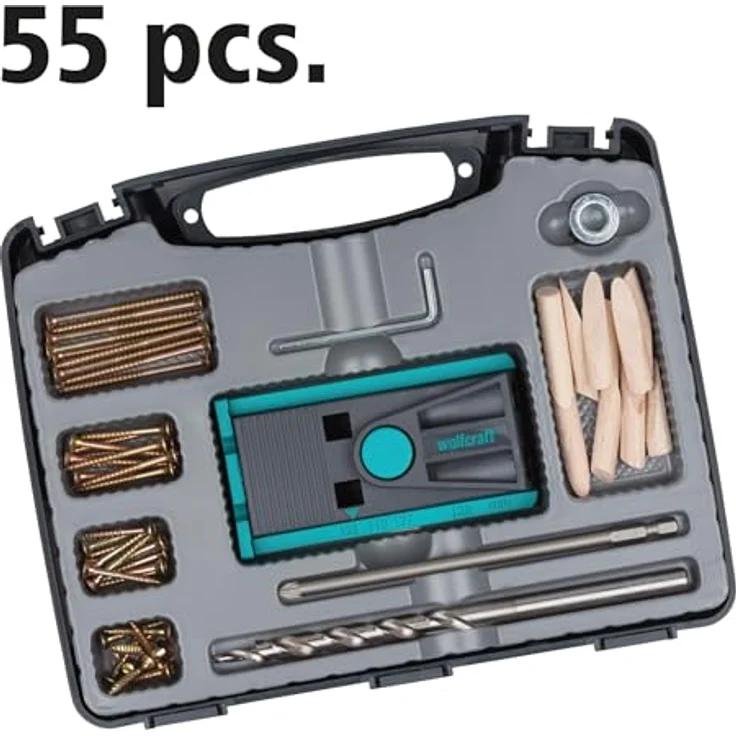 Wolfcraft Bohrlehre Undercover Jig Eckverbindungen – Bild 2