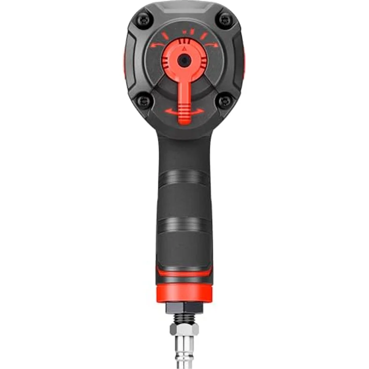 VIGOR Druckluft Schlagschrauber V4801, 1/2 Zoll Antrieb, 1800 Nm Lösemoment, 1100 Nm Anzugsmoment, 2,02 kg für professionelle Anwendungen – Bild 3